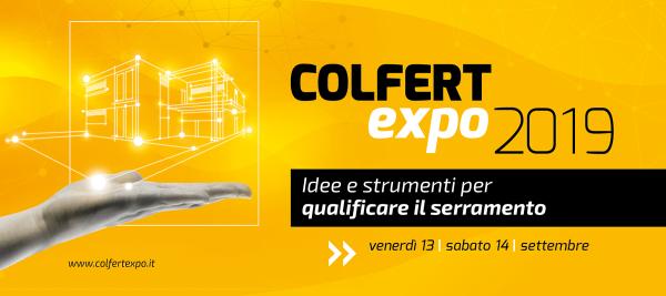 COLFERTexpo2019 la fiera per tutti i serramentisti